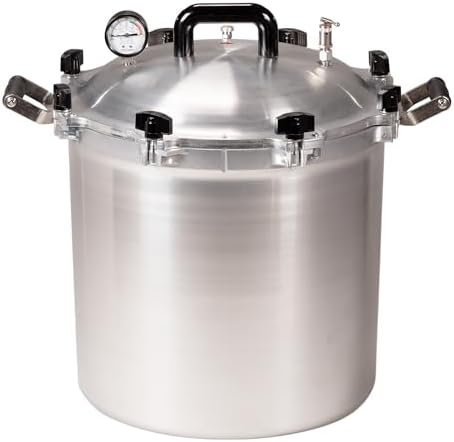All American 1930 1941X Sterilizer - 41 qt - Non-Electric Sterilizer - Suitable for Any Heat Source - Includes Rack - Made in the USA