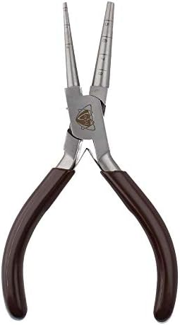 The Beadsmith Vintaj Loop Rite Pliers – Make Perfect Wire Loops in 7 Sizes (2–8mm), Jewelry Making Tool for Jump Rings