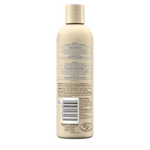 Aveeno Skin Relief Shower & Bath Oil - 10 oz - 3 pk