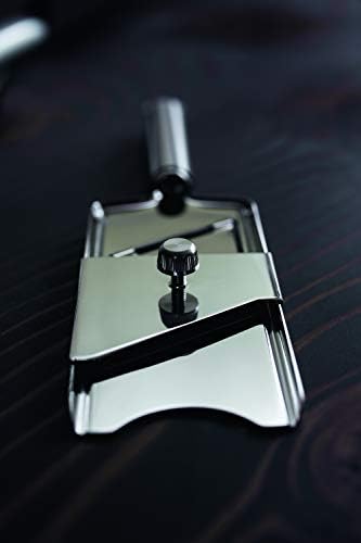 Rosle Stainless Steel Gourmet Slicer Hand-Held Mandoline, 11.1-inch