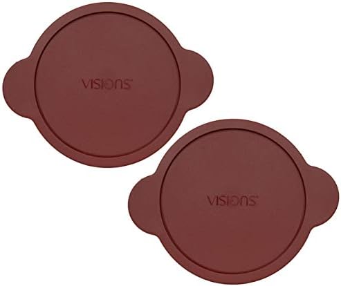 Visions CM 225-PC (2.25L) Cranberry Lid (Dish Sold Separately) (2-Pack)