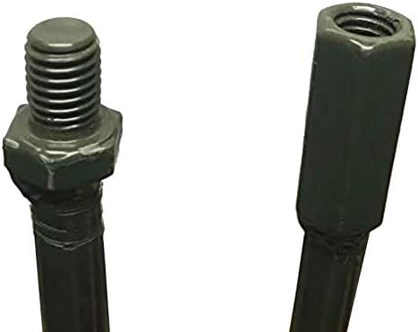 Deer Fence Kit 7’ x 100’ - No Equipment or Tools Required, 12 Sturdy 7’ Steel Posts for use with 7 ft. Deer Netting or Fence