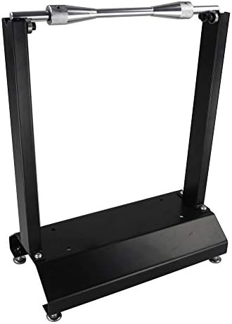 SUNROAD Motorcycle Wheel Balancer Stand, Black | Precision Static Tire & Rim Balancing Truing Stand for Garage Workshop, Heavy Duty Steel