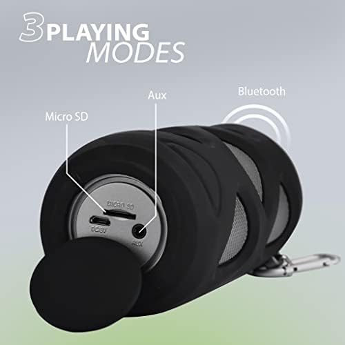 Avantree Cyclone - Portable Bluetooth Bike Speaker with Bicycle Mount, SD Card Slot, 10W Bass-Enhanced Audio