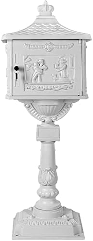 Polar Aurora Mailbox Cast Aluminum Bronze Mail Box Postal Box Security Heavy Duty New