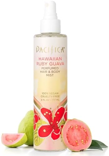 Pacifica Island Vanilla Hair Mist Perfume and Full Body Spray for Women - Fragrance Spray for A Mood-Lifting Experience, Paraben-Free, Clean Beauty No Alcohol, Vegan & Cruelty-Free, 6 oz oz