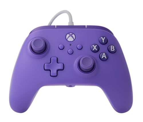 PowerA Wired Controller for Xbox Series X|S - blue, gamepad, video game/gaming controller, works with Xbox One, Officially Licensed
