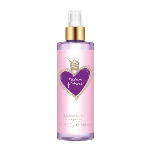 Vera Wang Princess Eau de Toilette for Women - Fruity Floral Scent - Sweet Notes of Vanilla, Water Lily, and Apricot - Feminine and Modern - 1.7 Fl Oz