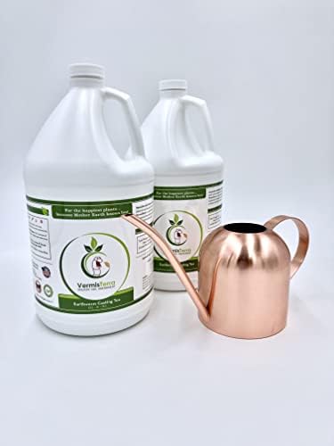 Worm Tea for Gardening - 32oz Quart - Organic Earthworm Soil Enhancer - Vermicompost with Kelp - Increase Yields, Boost Growth, Reduce Stress- Vegetables, Flowers, Fruit Trees - Plant Probiotic
