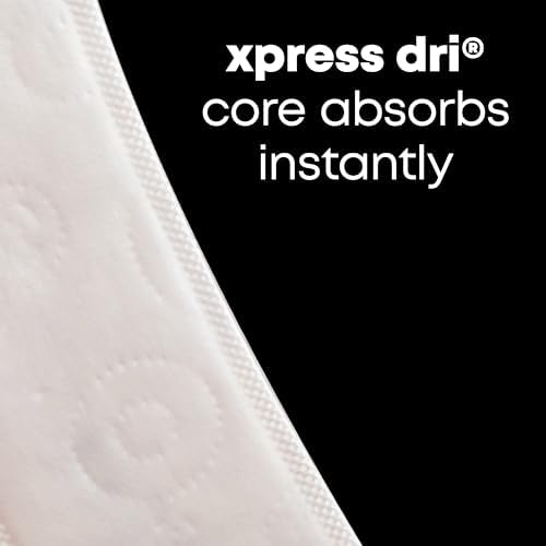 U by Kotex Panty Liners, Clean & Secure, Light Absorbency, Extra Coverage, 80 Count (Packaging May Vary)
