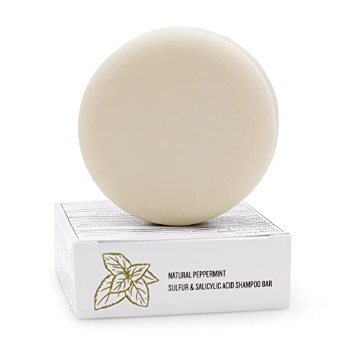 Dermaharmony 5% Sulfur 2% Salicylic Acid Shampoo Bar for Dandruff (4 oz)