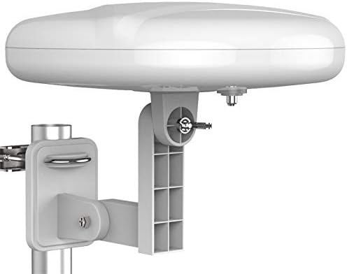 1byone Outdoor TV Antenna, 360°Omni-Directional Reception, 100+ Miles Range