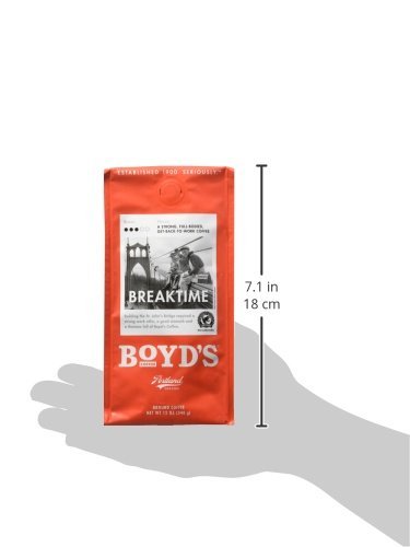 Boyd's French No. 6 Coffee - Ground Dark Roast - 12 Ounce (Pack of 6)