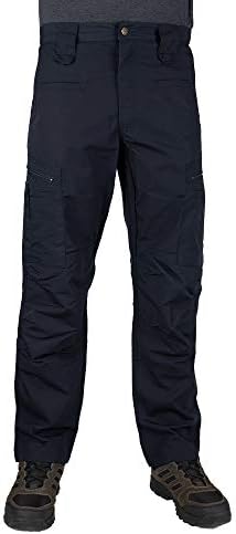 LA Police Gear LAPG Men's Atlas Stretch Tactical Cargo Pants | Durable & Lightweight Ripstop Outdoor Hiking Work Pants for Men