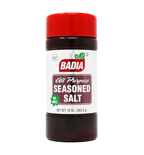 Badia Seasoned Salt, 16 oz – All-Purpose Blend for Everyday Cooking