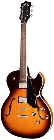 Guild Guitars Starfire I SC Semi-Hollow Body Electric Guitar, Snowcrest White, Florentine-Cut w/tremolo, Newark St. Collection
