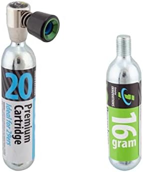 G2673, AirChuck, Lightweight, Bicycle CO2 Inflator, weight 16g, Black
