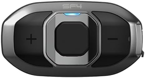 Sena SF4-02 Series SF Motorcycle Bluetooth Communication System with Dual Speakers, 4-Way Intercom