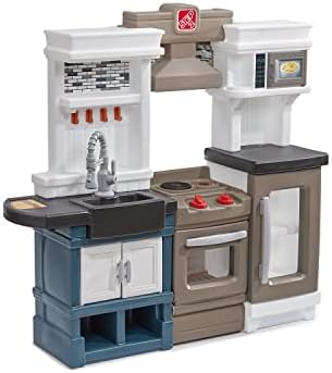 Step2 Modern Metro Kitchen Set for Kids – Includes 30+ Toy Kitchen Accessories