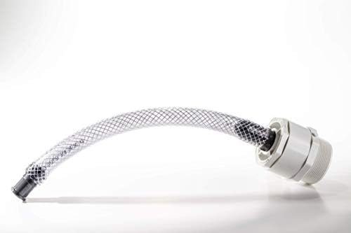 High-Flow Spout for Scepter Military Fuel Cans - 1 Inch Diameter Hose - Fuels Diesel/ Gasoline and Power Equipment