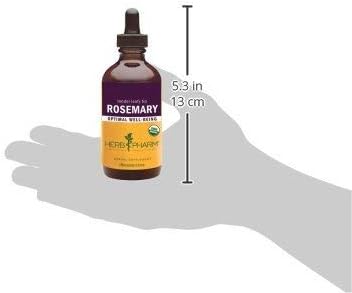 Herb Pharm Rosemary Liquid Herbal Extract: Organic Traditional Cognitive Support, for Memory & Alertness, Circulatory Support, Gluten-Free, Non-GMO