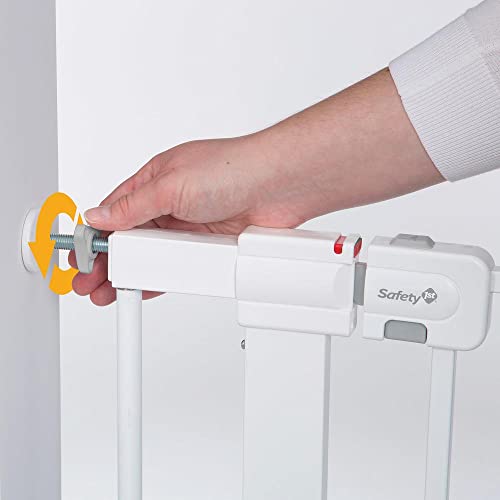 Safety 1st Extra Wide Baby Gate with Door: Premium Child Safety, Extra Tall Gate for Doorways, Dog Gates, Easy Installation, 36" Tall & Wide