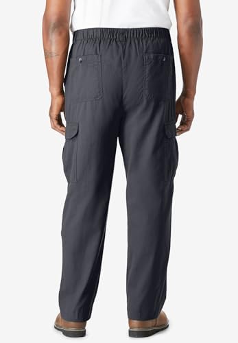 KingSize Knockarounds Full-Elastic Waist Cargo Pants
