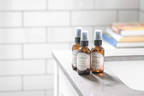 Fragrant Room Spray - Frasier Fir + Thyme - Amber Glass Bottle with Fine Mist Sprayer - Hand Poured in the USA by Seventh Avenue Apothecary