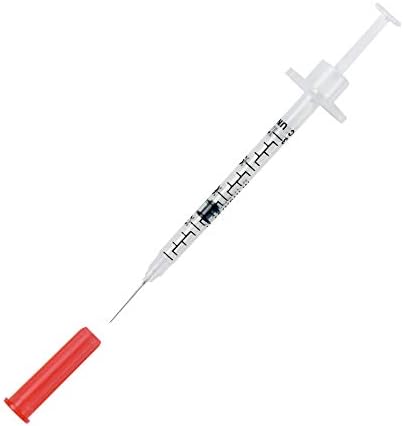 Brandzig U-40 Pet Insulin Syringes 29G 3/10cc, 1/2" 100-Pack