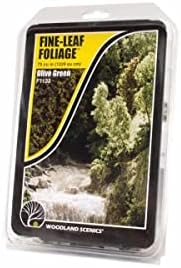 Olive Green Fine-Leaf Foliage Woodland Scenics