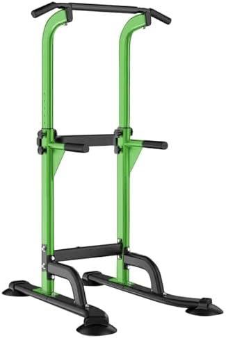 SogesHome Multi-Function Power Tower Pull Up Bar Dip Station for Home Gym