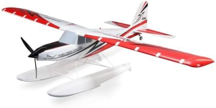 E-flite RC Airplane Turbo Timber Evolution 1.5m Smart BNF Basic Transmitter Battery and Charger Not Included Includes Floats EFL105250B