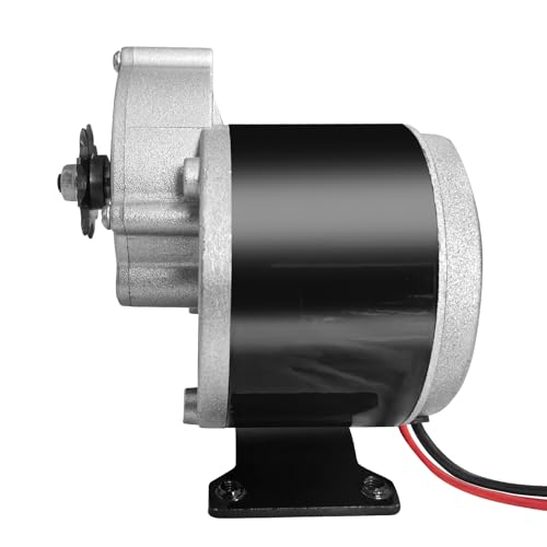 24 Volt 350 Watt MY1016Z3 Gear Reduction Electric Motor with 9 Tooth Sprocket for E Scooter