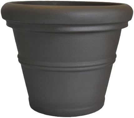 Tusco Products T30 Rolled Rim Pot, Round, Terra Cotta, 30-Inch