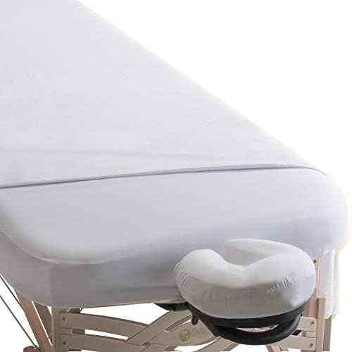 EARTHLITE Premium Microfiber Massage Sheet Set - Silky, Wrinkle Resistant, Quick Drying, 3piece Set (Fitted, Top, Face Pillow Cover)