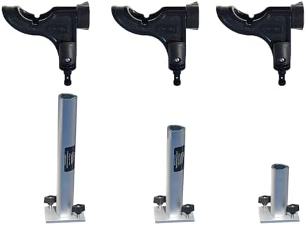 Pro-Series Cradle Rod Holder with Riser, Satin