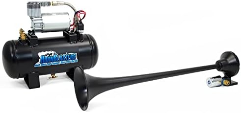 HornBlasters Safety Horn 1.5 Gallon 150PSI Air Horn Kit - All-In-One Air System - Easy Install - Super Efficient