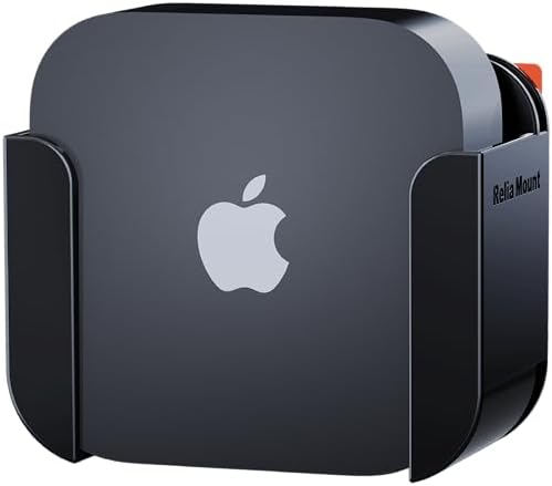 Premium Mount for Apple TV - Compatible with Every Apple TV | Designed in USA – Reliable and Easy Apple TV Installation – Special Features: Includes Heat Management and Strong TV Adhesive