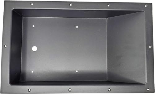 R&R Design Recessed Easy Boat Trolling Motor Pan, Powder Coated Aluminum Foot Pedal Control Tray