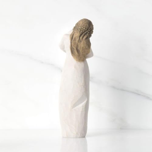 Willow Tree Sanctuary, Sculpted Hand-Painted Figure with Gold Leaf