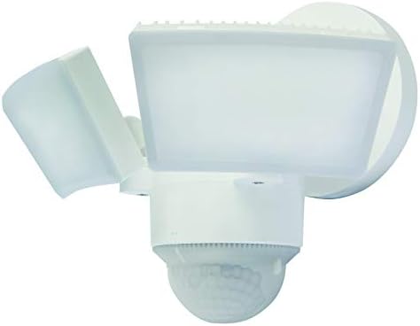 LED Outdoor Motion Sensor Security Floodlight – 1100 Lumens, 180° Detection, Weatherproof Design, Versatile Eave or Wall Mounting, Exit Detection