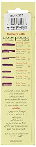 Mason Pearson Pocket Comb, 0.1 lb.