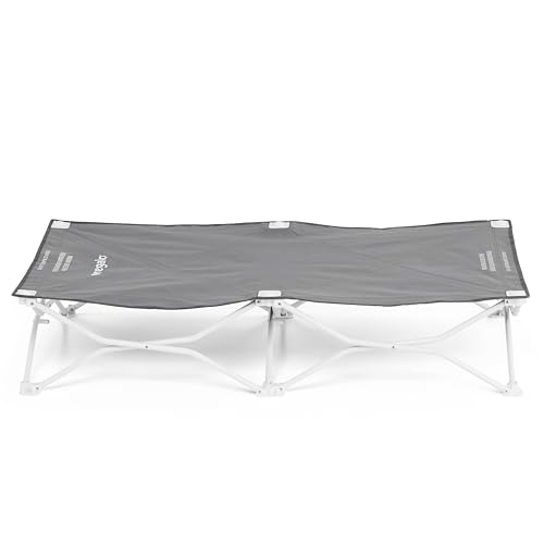 Regalo My Cot® Portable Toddler Bed, Foldable Kids Travel Bed & Camping Cot, Lightweight Sleeping Cot for Toddlers, Indoor/Outdoor