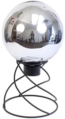 Echo Valley 8100 10-Inch Glass Gazing Globe, Mirror Finish, Blue