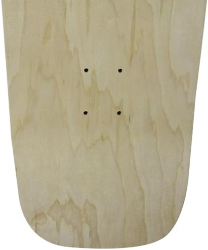 Moose Old School Skateboard Deck (10" x 33", Natural)