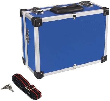 Vellman Aluminium Tool CASE 320 x 230 x 155 mm - Blue