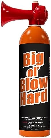 Big Ol' Blowhard Loud Air Horn for Boat, Bear Deterrent & Marine Safety