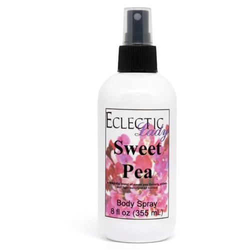Sweet Pea Body Spray, 2 ounces, Body Mist