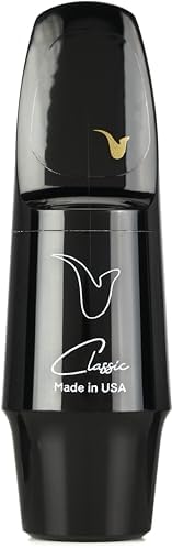 Classic Alto Saxophone Mouthpiece Made in the USA, Hand-Finished, Reed Friendly. Ideal for beginners in Concert band