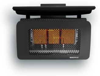Bromic Tungsten Smart Heat 12000W Gas Patio Heater - Propane Gas (LPG), 500 Series, 110V, Black Finish - BH0210004-1